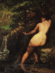 Gustave Courbet The Source France oil painting art